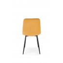 Стул HALMAR K525 горчичный/черный